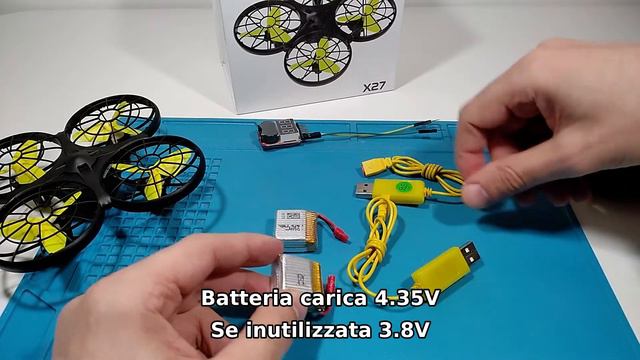 MINI DRONE con Sensore Ostacoli! ⭐ LOOLINN X27 Adatto anche ai principianti смотреть онлайн