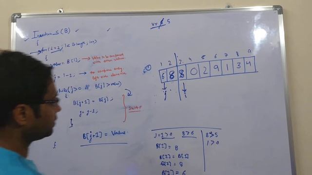 Data Structure and Algorithm Sorting - Insertion Sort смотреть онлайн