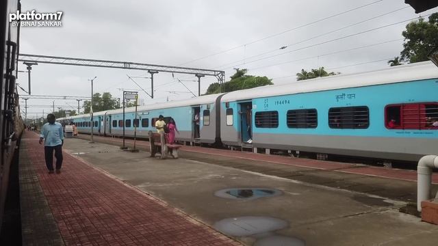 Train Journey | 16328 Guruvayur - Madurai Express from Irinjalakuda to Sengottai (Part-1) смотреть онлайн