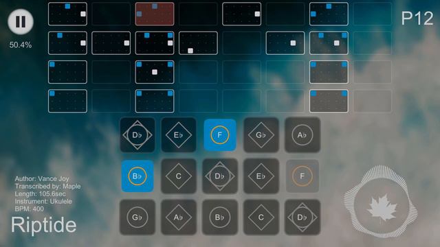 Vance Joy - Riptide | Sky Sheet смотреть онлайн