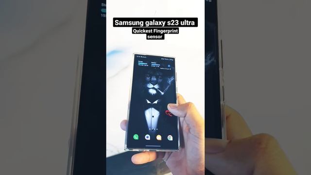 Samsung Galaxy S23 Ultra | Quickest Fingerprint Sensor #s23ultra #samsung #samsunggalaxy смотреть онлайн
