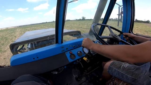 Лущильник по стерне. обработка почвы диски Ассистент и Т 150 к смотреть онлайн