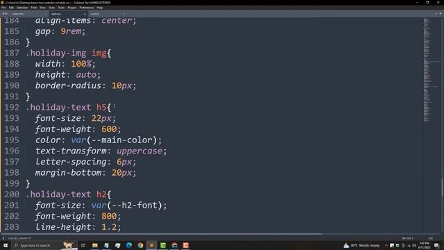 Complete Responsive Website Using HTML CSS | Responsive Travel & Tour Website Design Tutorial смотреть онлайн