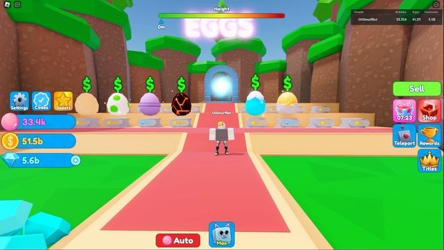 ?I HATCHED ON 7 ACCOUNTS? *SECRET HATCHED* (BubbleGum Clicker) смотреть онлайн