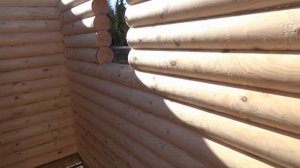 Сруб дома 6.0х8.0м. из оцилиндрованного бревна "Орехово". Цена в СПб 176.062 руб