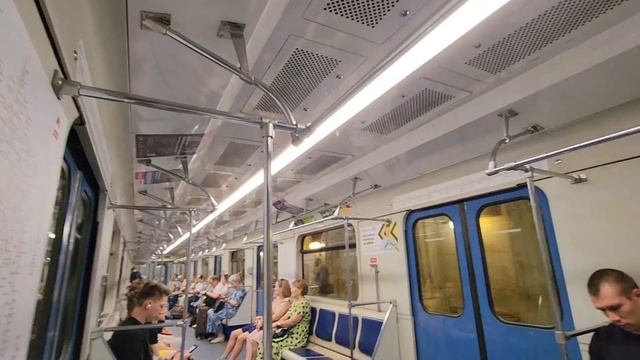 Поездка по Замоскворецкой Линии. От Сокола до Коломенской