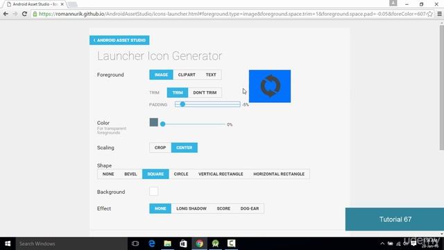 069 Adding Custom Launcher Icon смотреть онлайн
