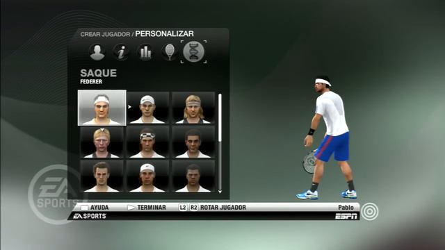 CREO un JUGADOR en el MODO CARRERA🎾GRAND SLAM TENNIS 2🎮 смотреть онлайн