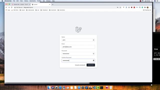Laravel 8 Tutorial #13 Install Breeze Authentication Package смотреть онлайн
