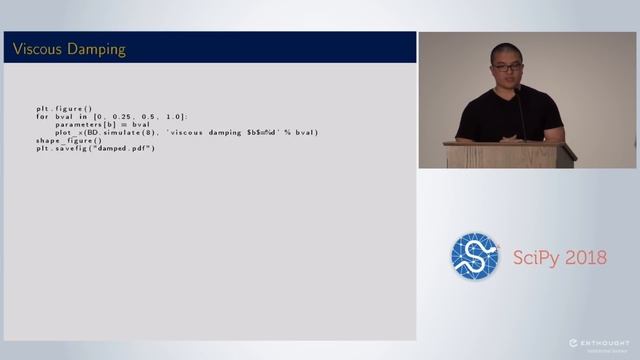 SimuPy: A Python Framework for Modeling and Simulating Dynamical Systems | SciPy 2018 | Margolis смотреть онлайн