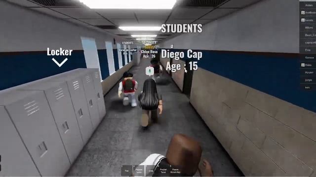 i worked at america's worst school.. (ROBLOX SCHOOL RP V3) смотреть онлайн