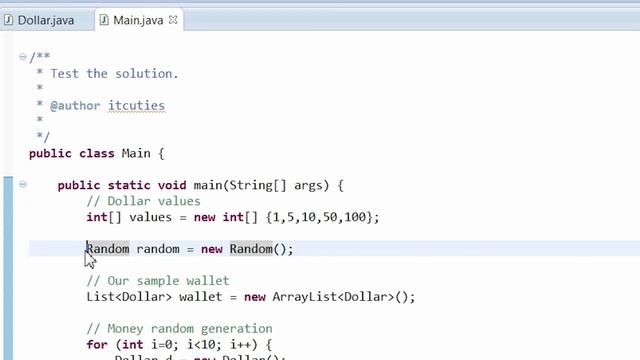 Sorting in Java using Comparable interface смотреть онлайн
