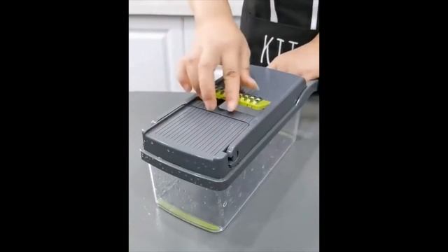 Multi functional Vegetable and Fruit Nicer Dicer Cutter | Kitchen Gadgets | Chopper смотреть онлайн
