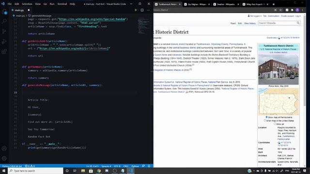 Random Facts Everyday ~ With a Python Bot смотреть онлайн
