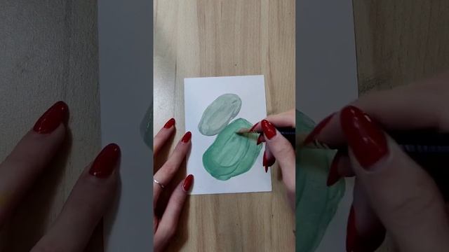 Открытка акрилом с линером #acrylicpainting #акрил #открыткасвоимируками #открыткаручнойработы смотреть онлайн