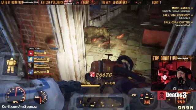 #Fallout76 Season 12: Sunday Night Shenanigans! Manifesting Mole Miner Mayhem Makes Many Melonchlic