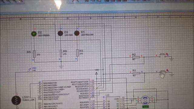 Coventry University Embedded Microprocessing Group project proteus (Sensor LED test) (Group CT) смотреть онлайн