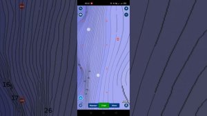 Карта глубин Онежского озера. Навионикс