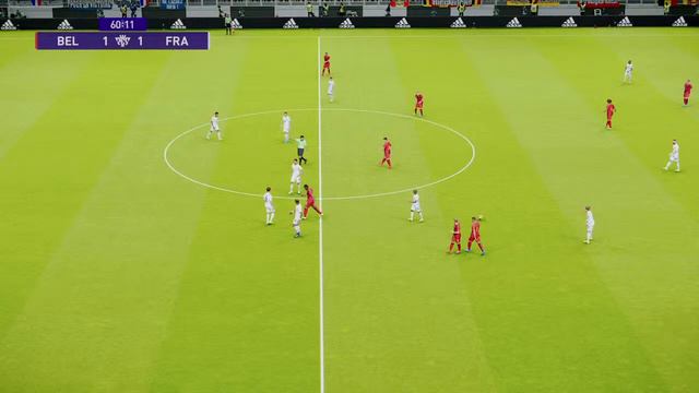 1/2 матча Лиги Нации! Бельгия - Фрация!
