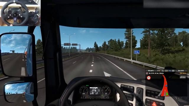 FAIL ? Прилег отдохнуть ? - Logitech G920 Driving Force - Euro Truck Simulator 2 смотреть онлайн