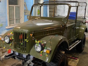 Новые шины и диски для ГАЗ 69 и многое другое#Газ-69 custom#Old Soviet Gaz-69 Restoration