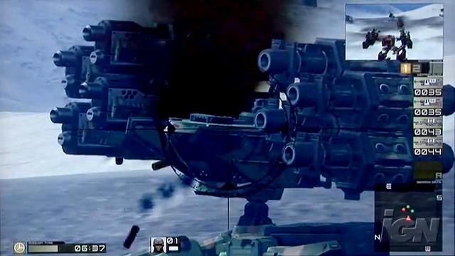Chromehounds Xbox 360 Gameplay - X05: Four Player смотреть онлайн