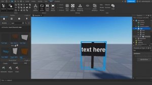 Урок 1 | Как сделать текст на табличке в Roblox Studio?