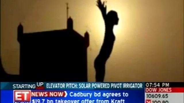 The Solar Powered Constant Move Centre Pivot Irrigator - ET NOW смотреть онлайн