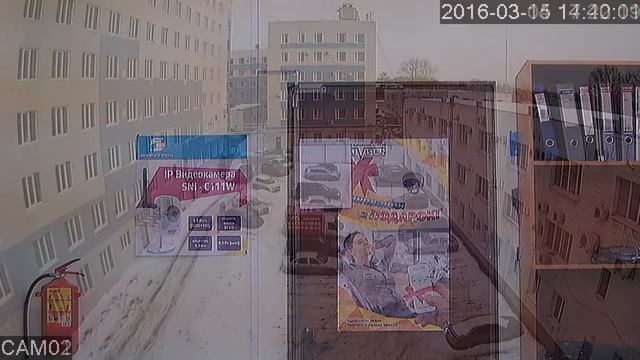 Камера Satvision SVC-D391V - пример видео смотреть онлайн