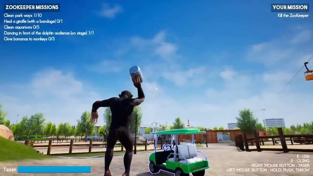 GOOD ZOOKEEPER VS BAD ZOOKEEPER in ZOOKEEPER SIMULATOR смотреть онлайн