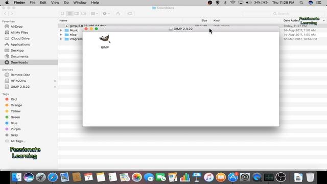 How to Download and Install Gimp for Macbook Air / Macbook Pro / Mac? ( By - Passionate Learning ) смотреть онлайн