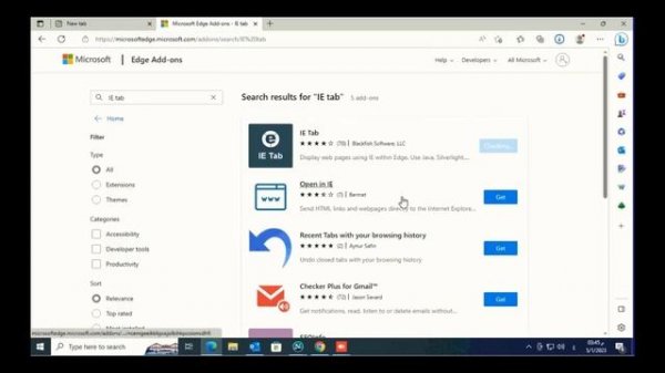 IE tab not working. Expired message.  (Solved)