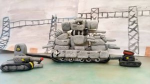 Карл 44 против кв-44#мультики_про_танки #кв44 #карл44