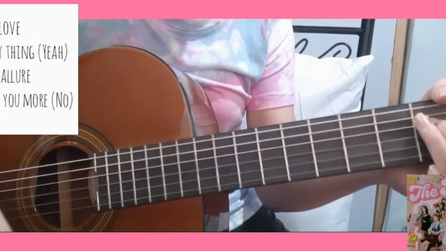 TWICE "The Feels" - Guitar Cover (Easy Chords + Lyrics) смотреть онлайн