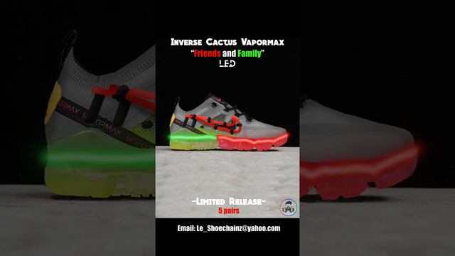 Inverse Cactus Plant Flea Market "Friends and Family" Vapormax LED смотреть онлайн