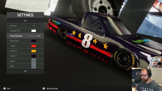 NASCAR HEAT 3 CUSTOM CAR CUSTOMIZATION GAMEPLAY!! смотреть онлайн