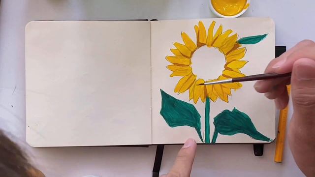 рисую гуашью ✨🐸 смотреть онлайн