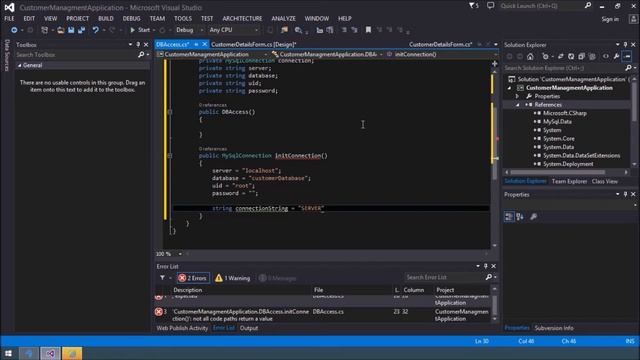 Insert, Update and Delete with C# and MySql (01) смотреть онлайн