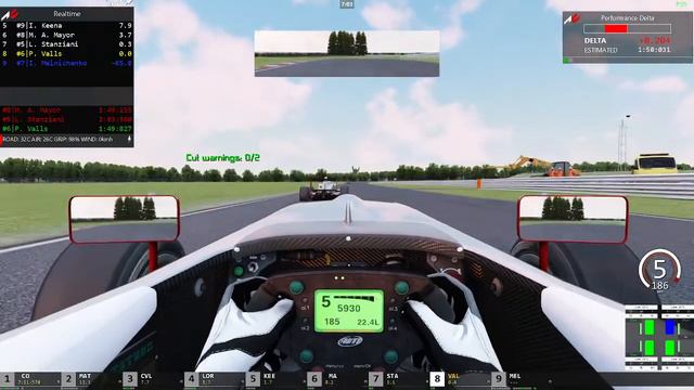 ASSETTO CORSA / WSS / TATTUS FA01 CARRERA SNETTERTON 300 смотреть онлайн