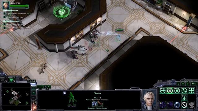 Starcraft 2 Nova Covert Ops Mission 07 Why is she still here смотреть онлайн