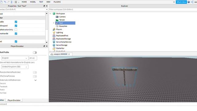 How to script and position a tool in roblox studio (read desc) смотреть онлайн