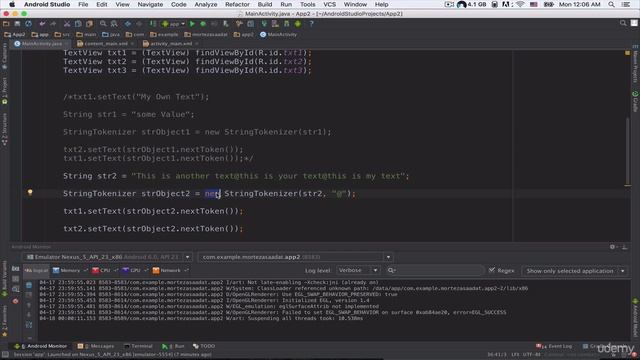 81. JAVA App Number 2 Part4 Learn about XML Files and StringTokenizer Class смотреть онлайн
