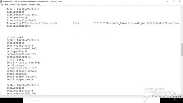 How To make Alarm Clock Project In Python Pygame & Turtle Python 3.8 смотреть онлайн