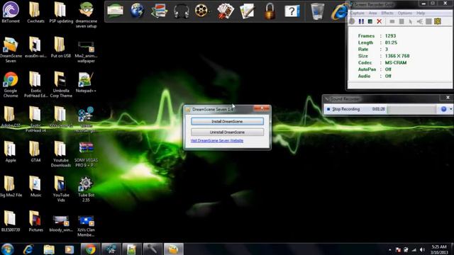 Tut: Play Vids/animated wallpapers on Desktop Background Windows 7 смотреть онлайн