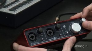 mmag.ru: Focusrite Scarlett 2i2 video review