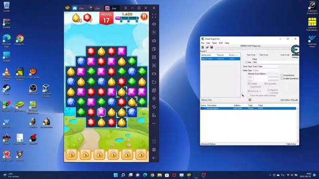 Cheat Engine_Jewels Legend - Match 3 Puzzle_(Android Game) смотреть онлайн