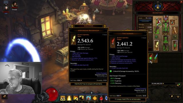 Diablo 3: GR58+ Dual Wield Dash Monk (2.2 | Season 3) смотреть онлайн