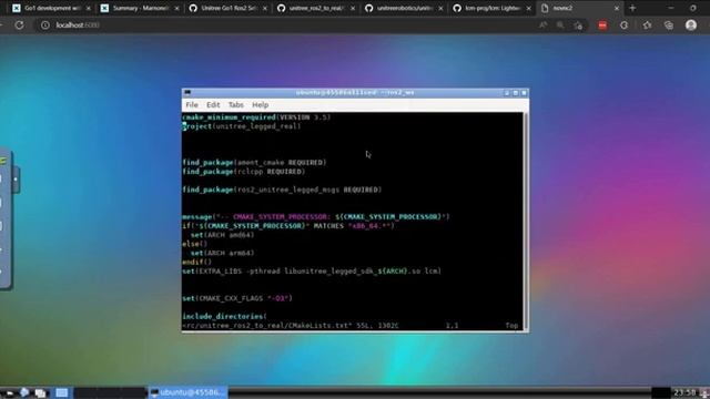 ROS2 with Unitree Go1 EDU and High Level Control смотреть онлайн