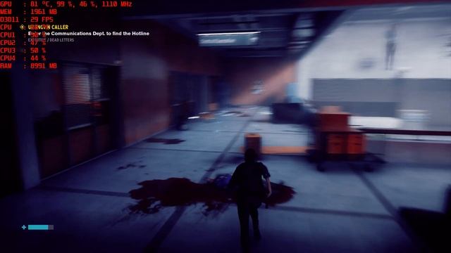 Control | Gamplay FPS Test [GTX 760 2gb / i5 4690k] смотреть онлайн