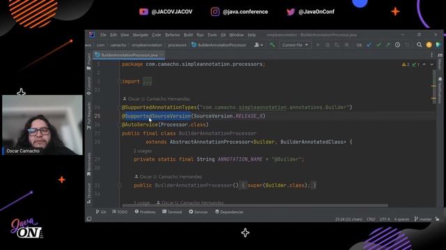 Java Annotation Processing | Oscar Camacho | Java ON 2022 смотреть онлайн
